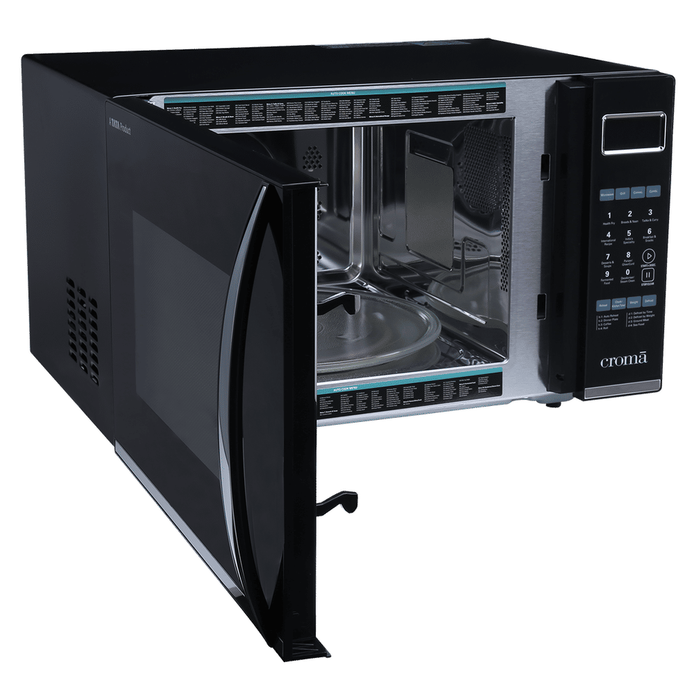 Buy Croma 30L Convection Microwave Oven with LED Display (Black) Online